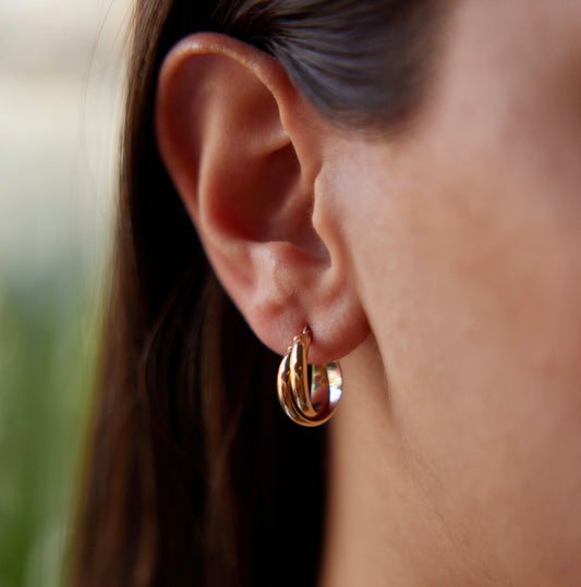 Double Hoop Earrings