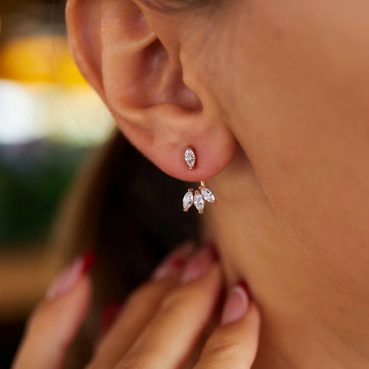 Marquise Gancio Earrings