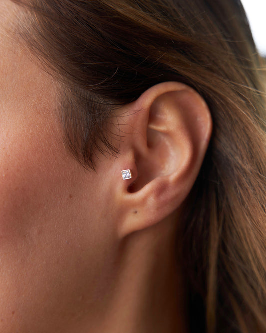 Square Stone Tragus
