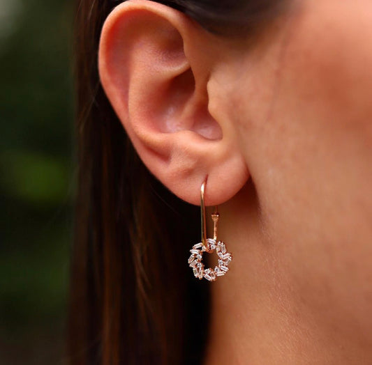 Wreath Clip Earrings