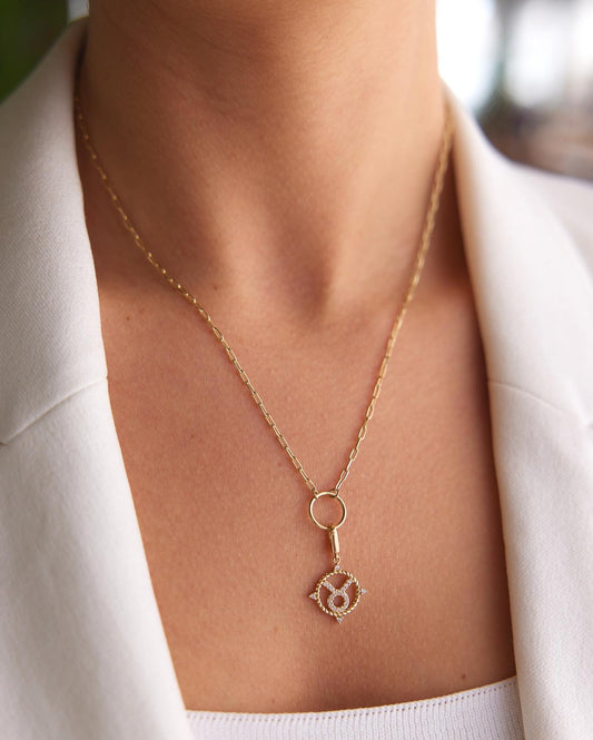 Antique Zodiac Necklace