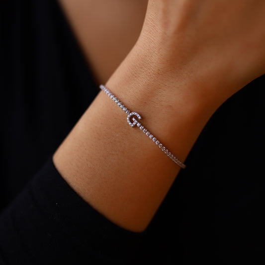Waterway Letter Bracelet
