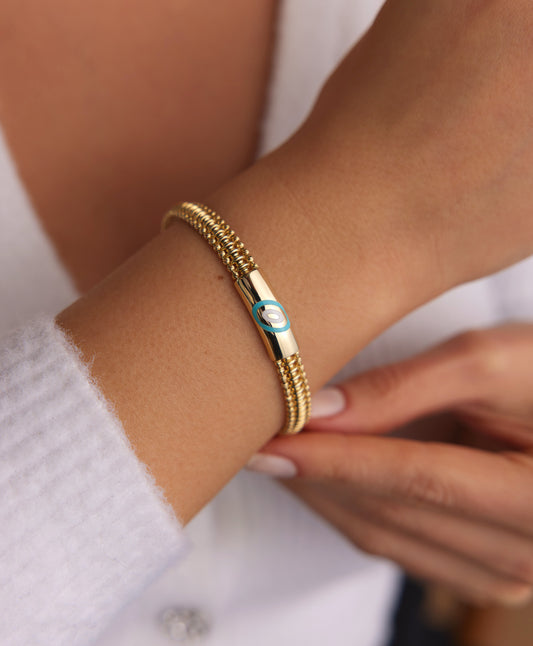 Mineli Evil Eye Clamp