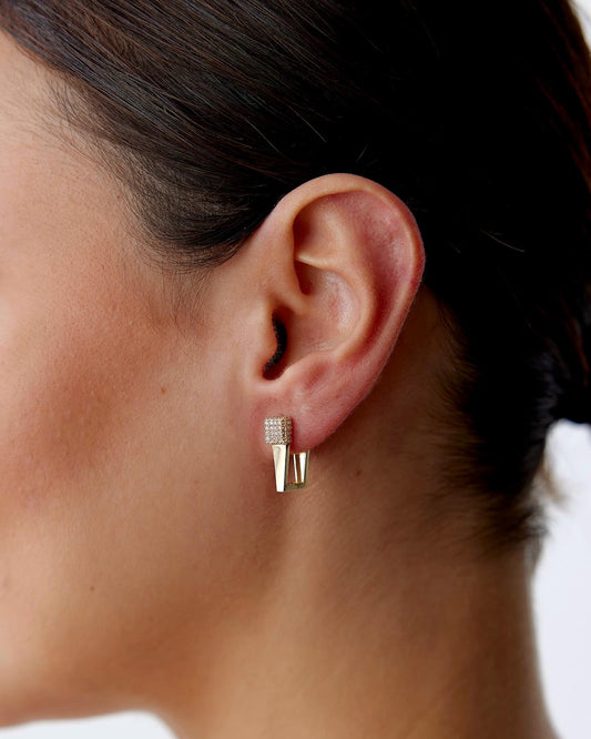 Two Square Earrings