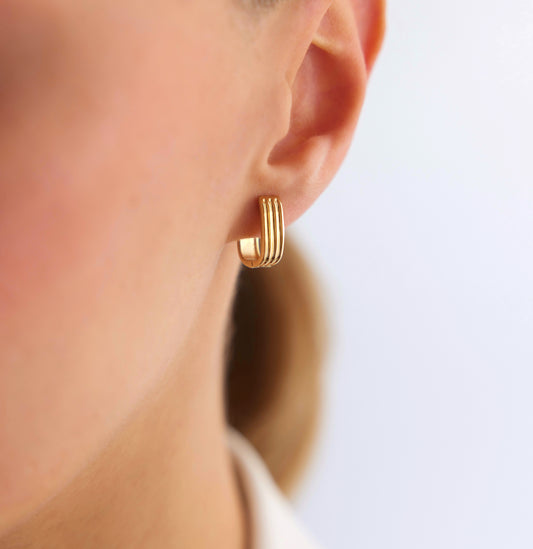 Slotted Earrings