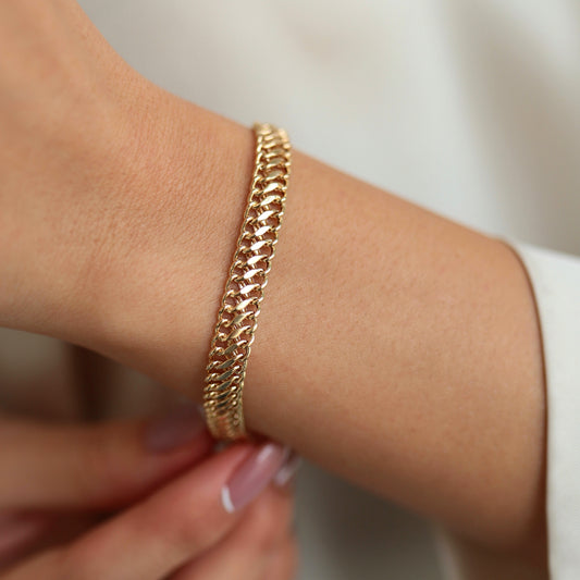 Handmade Knitted Wicker Bracelet