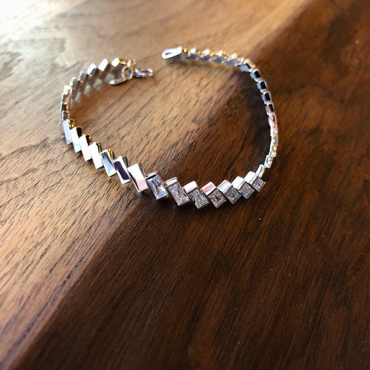 Seven Drumsticks Cross Bracelet