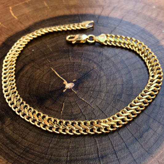 Fine Braided Straw Bracelet