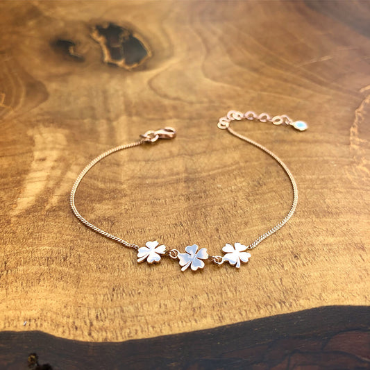 Triple Clover Bracelet