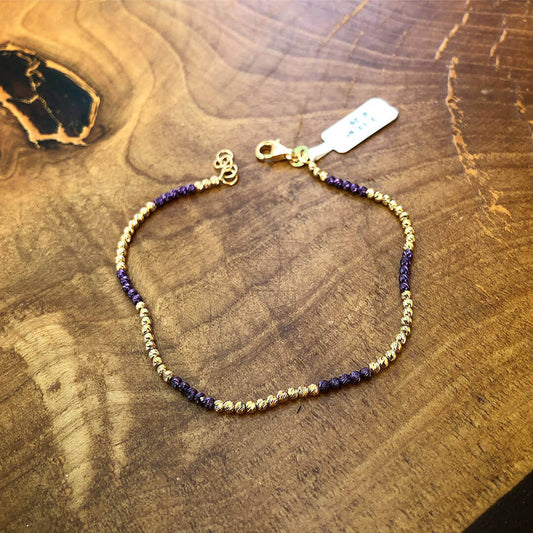 Purple Cataphoresis Bracelet