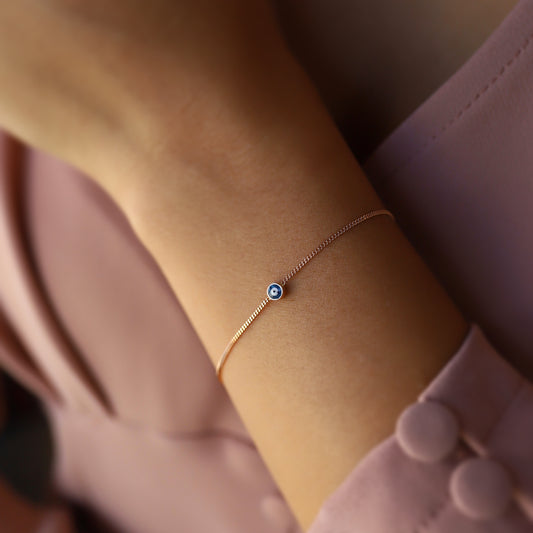 Mineli Göz Bileklik