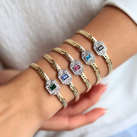 Renkli Paris Bileklikler