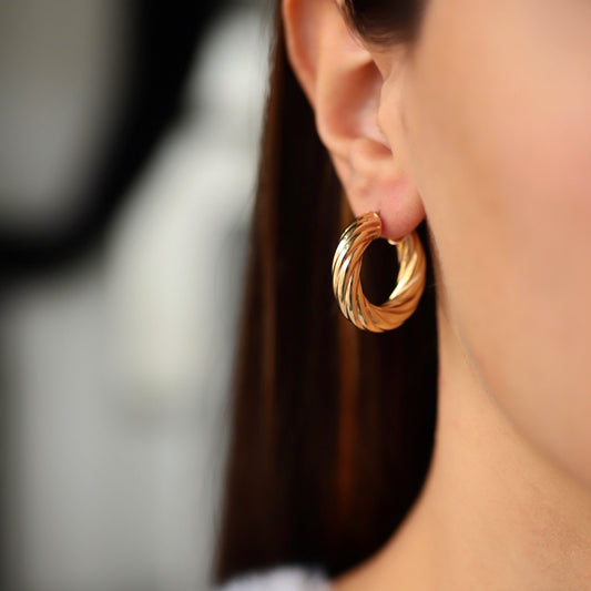 Small Size Nostalgic Stud Earrings