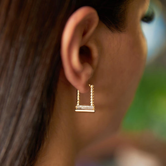 Stained Glass Earring