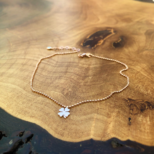 Golf Chain Clover Anklet