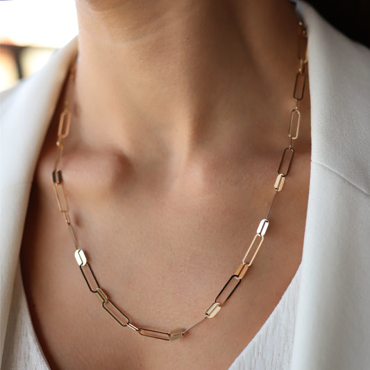 Plate Paper Clip Chain