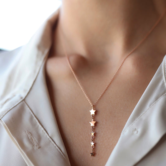 floating star necklace