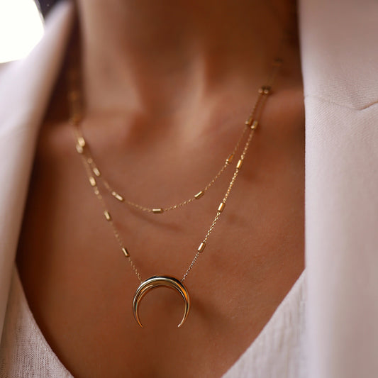 Crescent Necklace