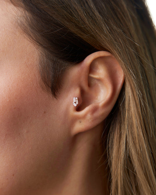 Asymmetric Drumstick Tragus