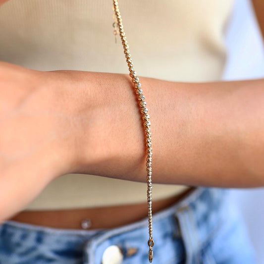 İtalyan Süzme Dorika Bileklik