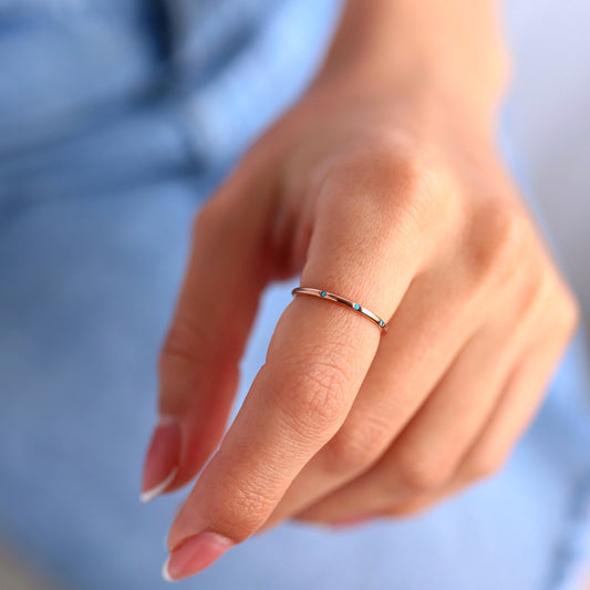 Turquoise Wire Ring