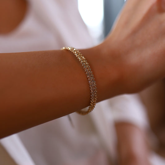 Two Rows Wrapped Dorica Clamp