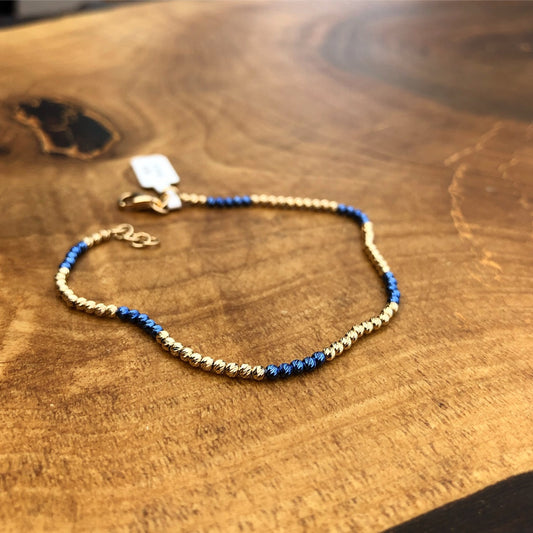 Blue Cataphoresis Dorica Bulk Bracelet