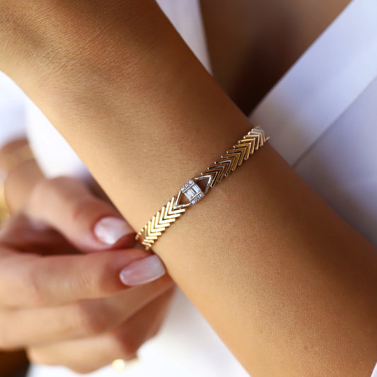 Tesoro Fishbone Bracelet