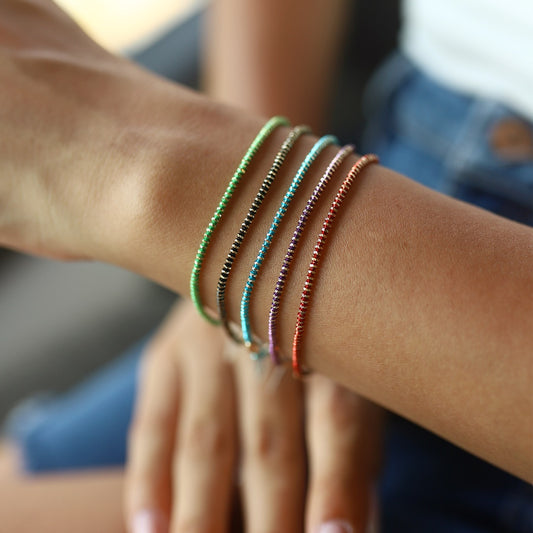 Colorful Cataphoresis Bracelets