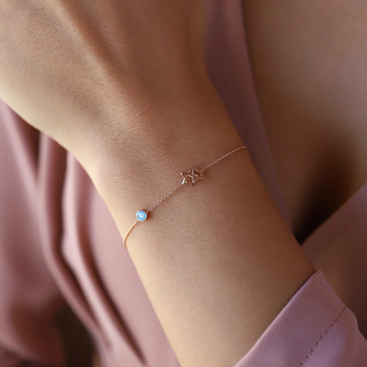 Intertwined Star Bracelet