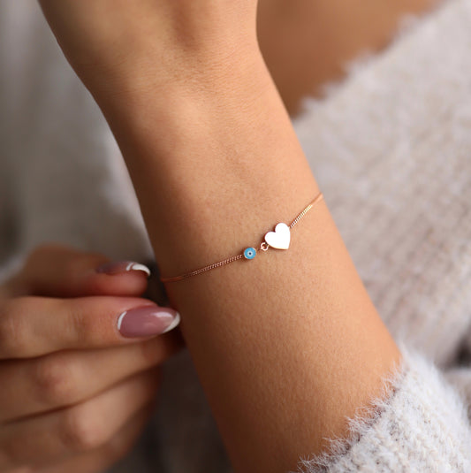 Kalp Gözü Bileklik