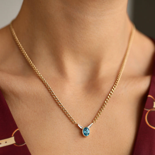 Turquoise Capucine necklace