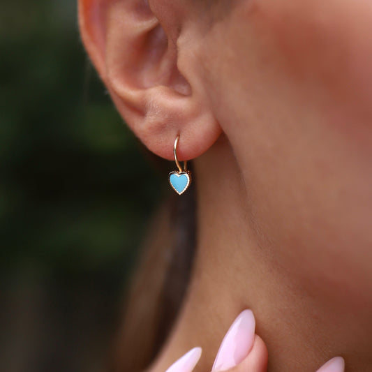 Turquoise Mengek Earrings