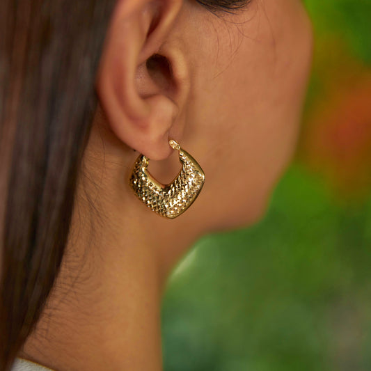 Pencil Crystal Earrings