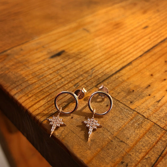 Polaris (North Star) Earrings