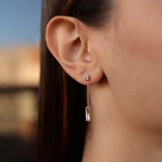 Zincirli baget küpeler