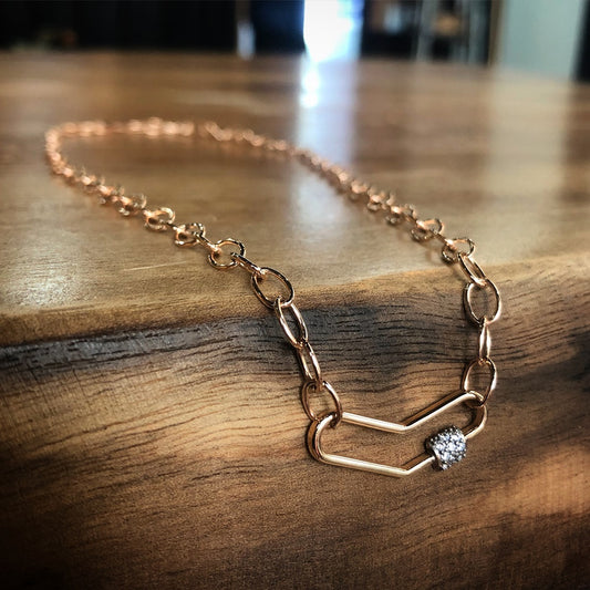 Design, Wide Link Chain Choker