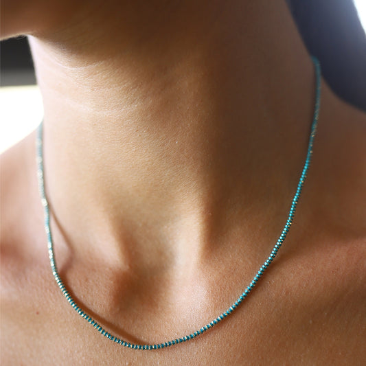 Turquoise Cataphoresis Necklace