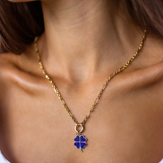 Sailor Lock Clover Necklace